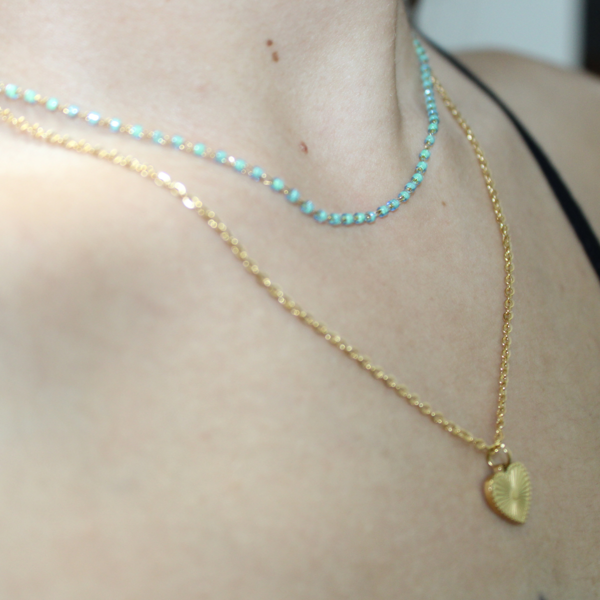Collar Corazón mini