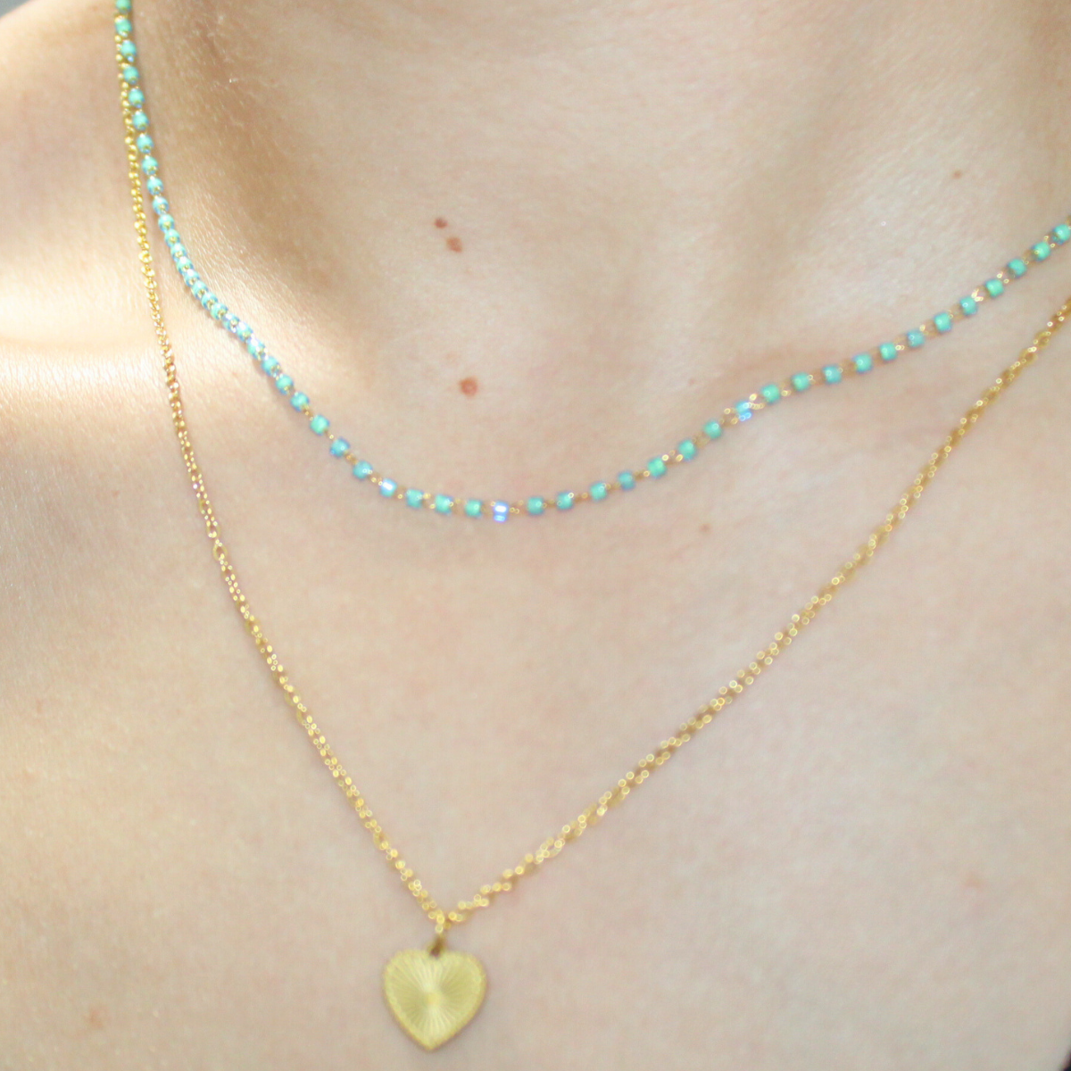 Collar Corazón mini