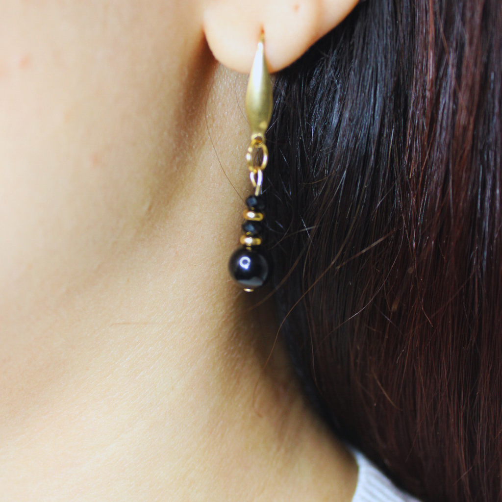 pendientes Noir