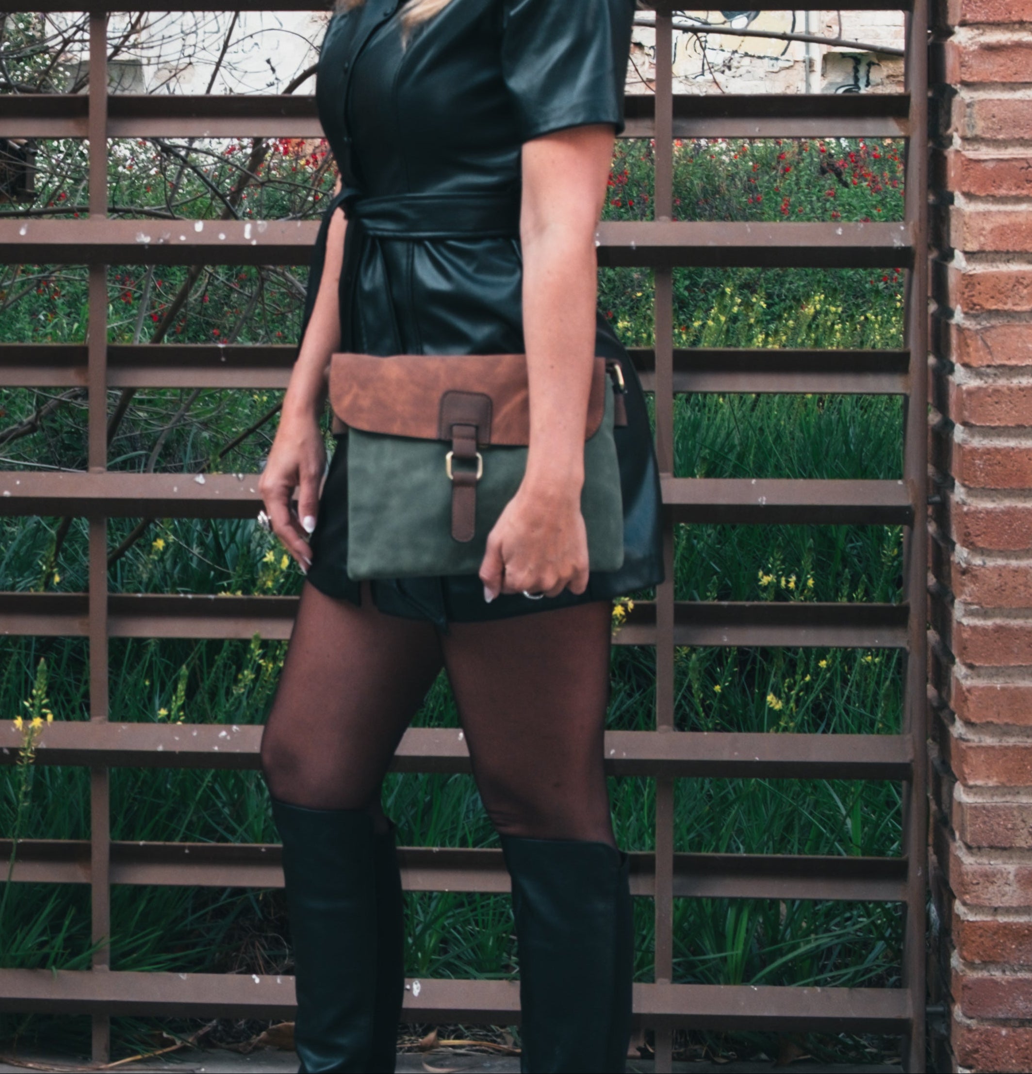Bandolera Bicolor "Siena"