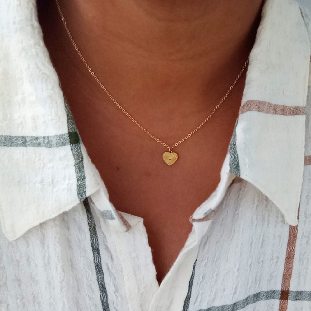 Collar Corazón mini